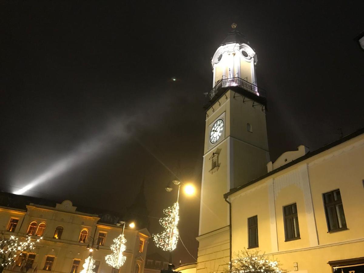 Bl - The Penthouse, 24Hr Self Check-In, 2 Bedrooms, Fireplace, Ac, Panoramic View From Main Balcony, 3-Minute Walk To City Center Banská Bystrica Buitenkant foto
