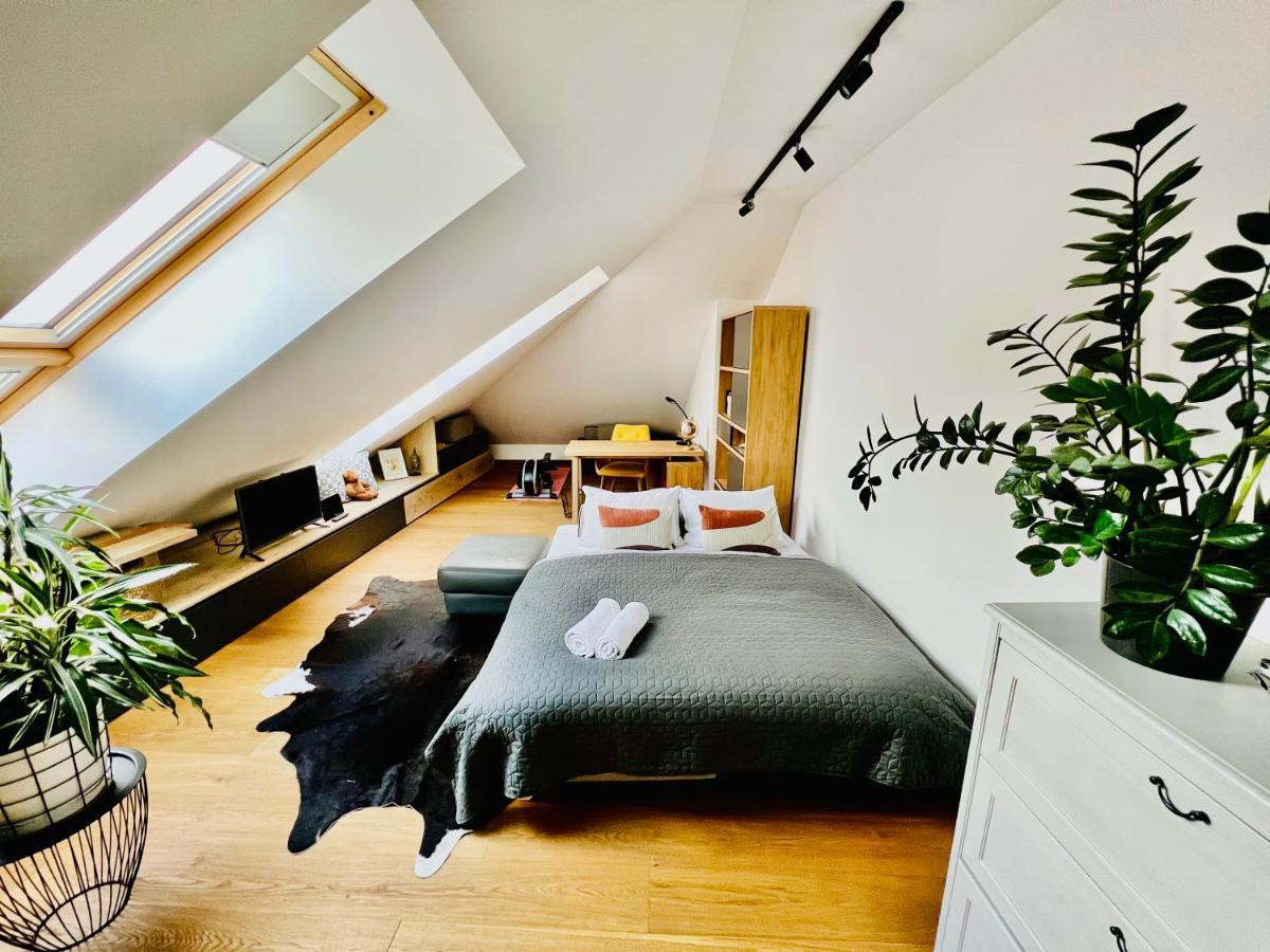 Bl - The Penthouse, 24Hr Self Check-In, 2 Bedrooms, Fireplace, Ac, Panoramic View From Main Balcony, 3-Minute Walk To City Center Banská Bystrica Buitenkant foto